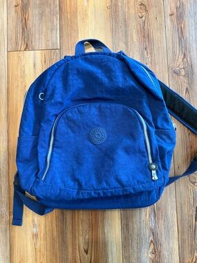 Kipling Royal Blue Lightweight Backpack